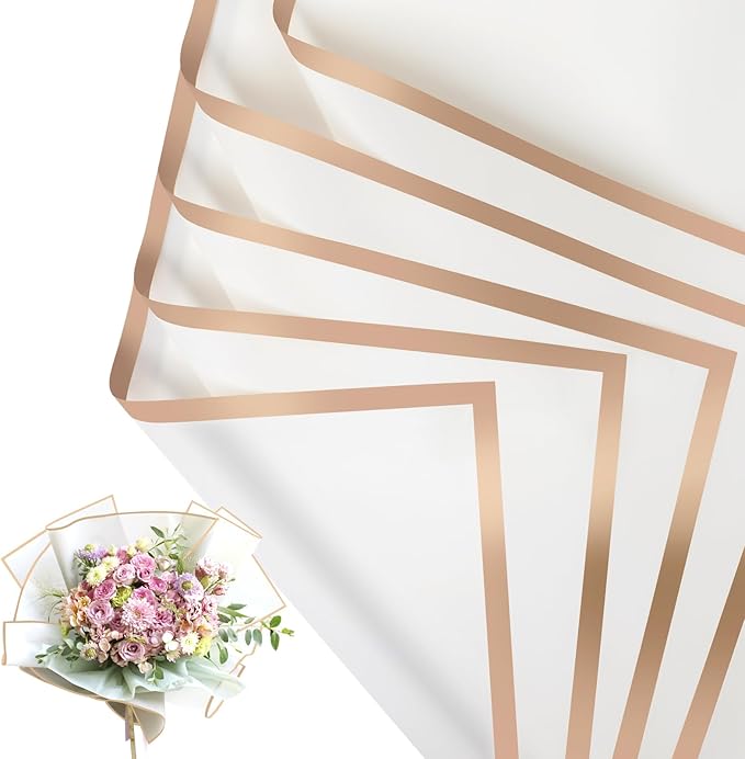NESCCI 20 Sheet Flower Wrapping Paper by NESCCI