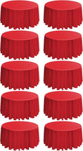 10 Pack Round Tablecloths by REWOMC