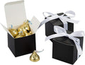 AWELL Black Gift Candy Box Bulk 2x2x2 inches by AWELL