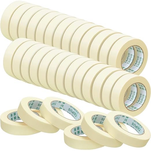 Masking Tape Bulk General Purpose Masking Painting Tape 55 Yards by Fainne