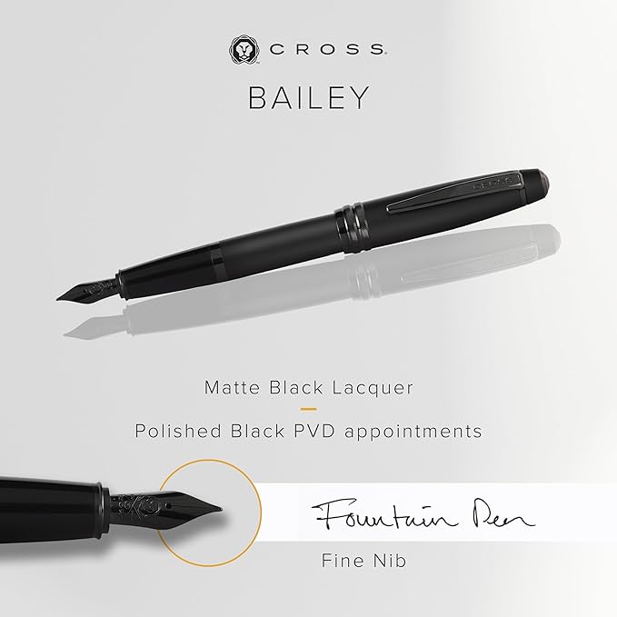 Cross Bailey Refillable Fountain Presented in a Premium Gift Box - Image 2