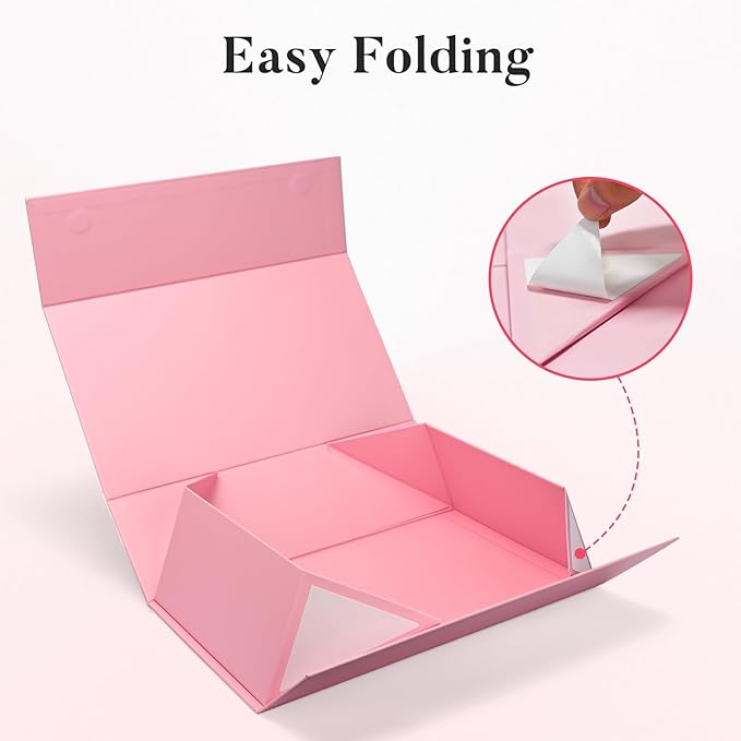 LIFELUM Pink Gift Boxes with Lids - Image 2
