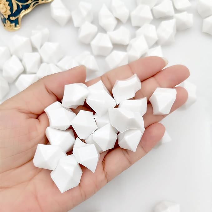 White Vase Fillers for Home Decor, Fake Crushed Ice Cubes, Vase Fillers - Image 4