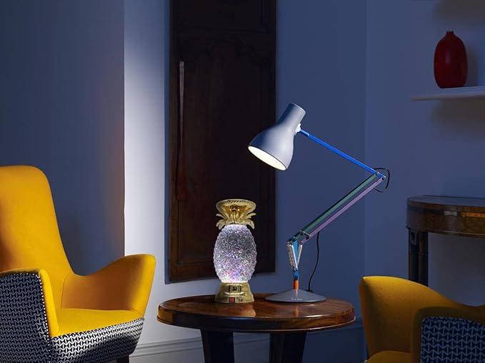 YAKii 9.5" Pineapple LED Color Changing Shine Lamp, Swirling Water Waves Lamp - Image 6