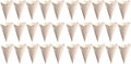 jojofuny 40 Pcs Rose Petals Party Confetti Cone Holder Candy Cone Bags Confetti by jojofuny