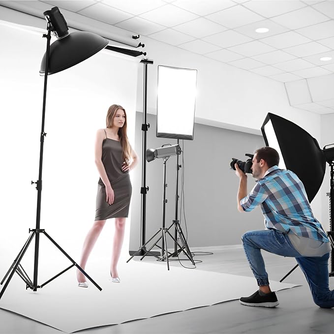 Backdrop Stand, 10×7ft Background Stand Backdrop Frame Banner Stand - Image 7