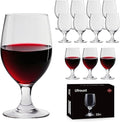 13 OZ Red&White Wine Glasses, Home Bar by Ufrount