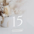 JINMURY Frosted Arch Table Numbers by JINMURY