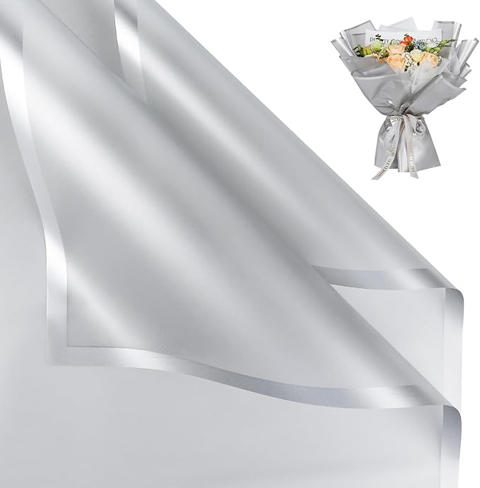NESCCI 20 Sheet Flower Wrapping Paper by NESCCI