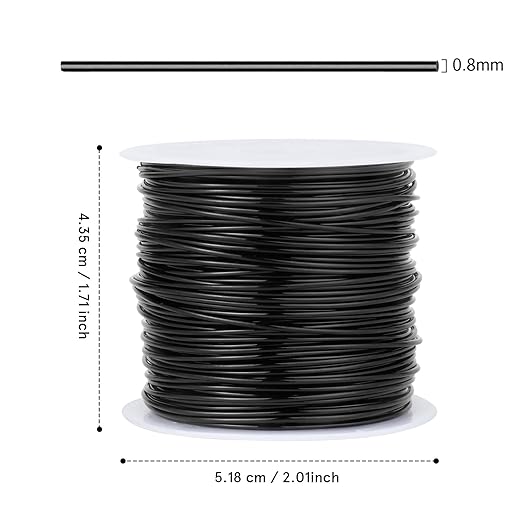 82FT Jewelry Wire 20 Gauge Tarnish-Resistant Copper Beading Wires Roll Bulk - Image 3