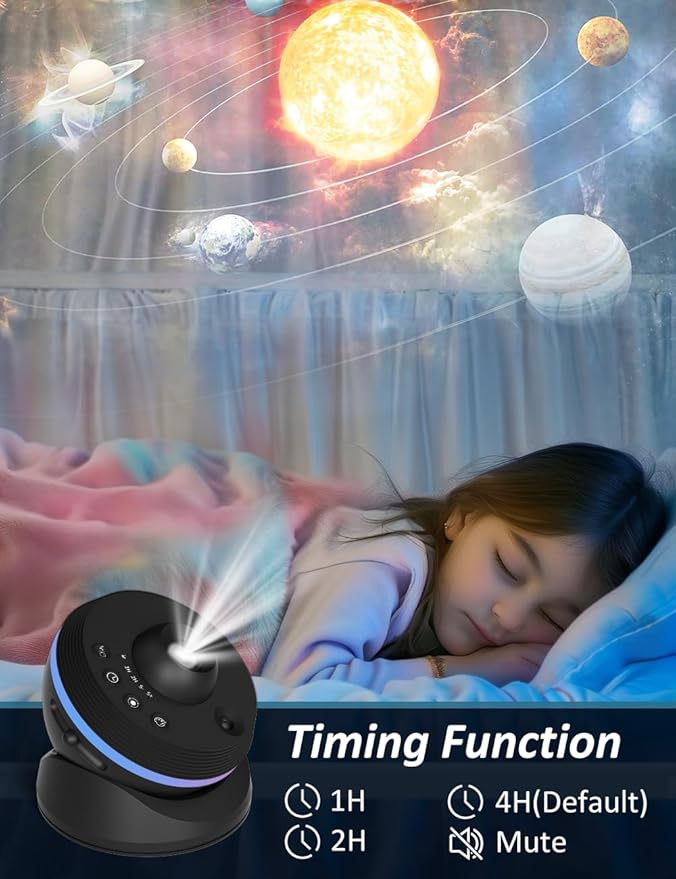 Planetarium Galaxy Projector, 13 in 1 Star Light Projector Starry Sleep Night - Image 3