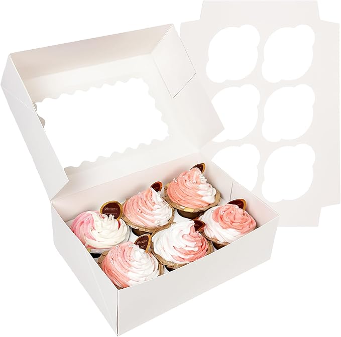Bakepacker Auto-pop up 6 Cupcake Boxes - Image 2