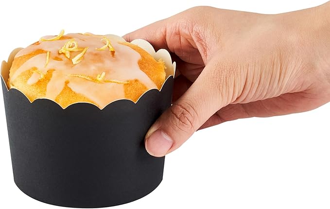 Panificio 10 Ounce Cupcake Wrappers, 200 Scalloped Baking Cups - Image 11