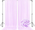 10 x 7 Feet Lavender Backdrop Curtain by ZEBMOON