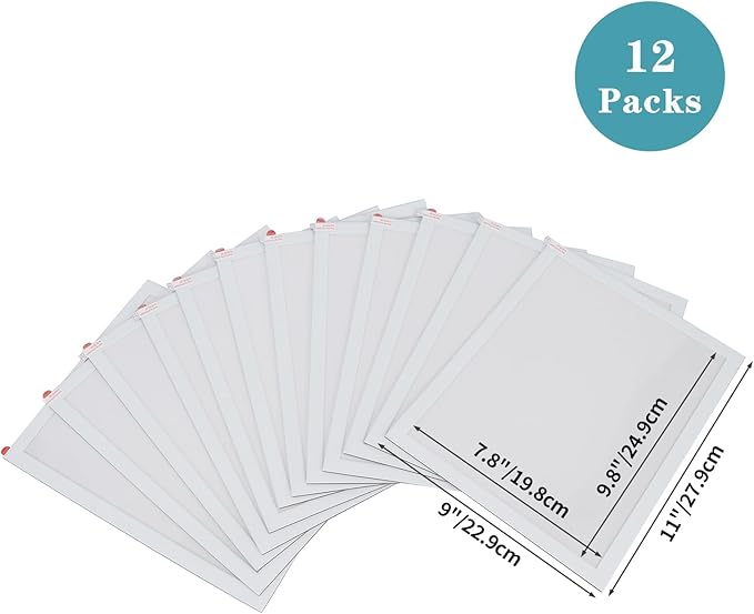 CRUGLA 8x10 White Magnetic Picture Frames - Image 2