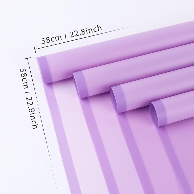 NESCCI 20 Sheet Flower Wrapping Paper - Image 2