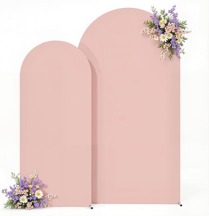 7.2FT 6FT Arch Backdrop Cover for Wedding, Birthday Party Decor, Chiara - Image 4