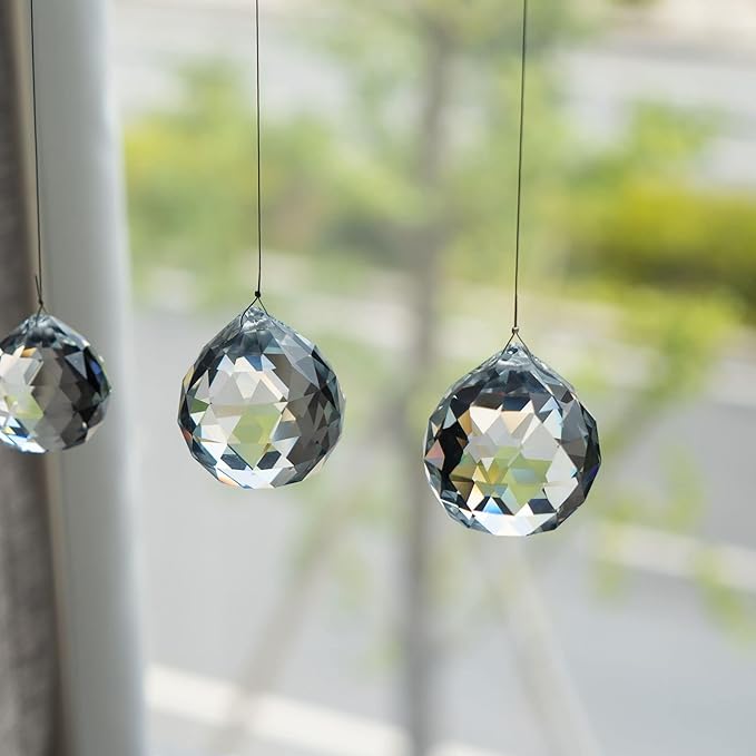 Crystalsuncatcher 20mm/30mm/40mm Clear Crystal Ball Prisms Chandelier Lamp - Image 8
