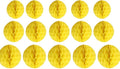 15pcs Honeycomb Balls Decorations 4'' 6'' 8'' Party Honeycomb Ball Flowers by Yangeey