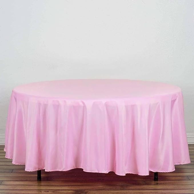 Efavormart Round Tablecloth, 108 Inch Stain & Wrinkle Resistant Washable Table - Image 2