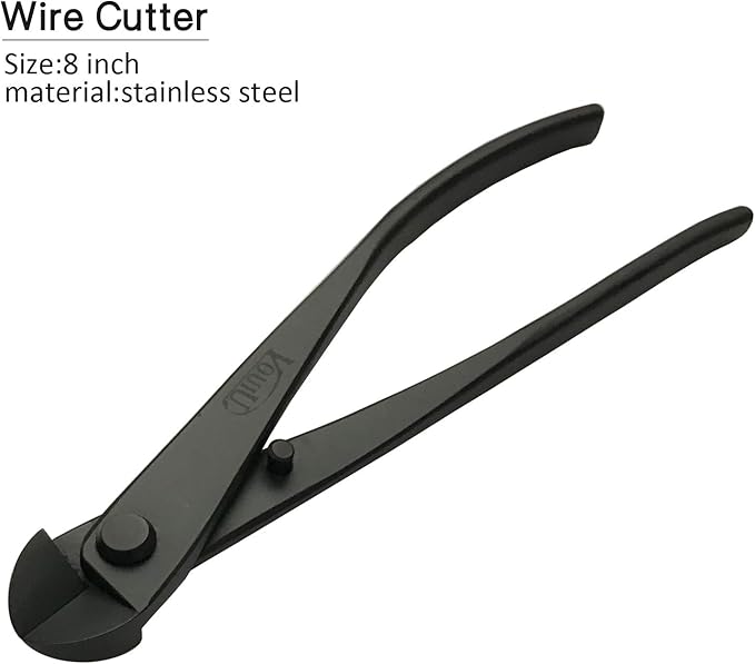5-Piece Bonsai Tool Set, Knob Cutter, Concave Cutter, Wire Cutter, Jin Pliers - Image 3