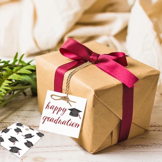 50 Pcs Graduation Gift Tags, Congrats Grad Party Favors Gift Tags - Image 4
