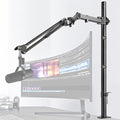 Mic Boom Arm, Adjustable Height Overhead Microphone Stand by FRGYEE