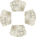 Artoid Mode Christmas Snowflakes Wedge Shape Placemats by ArtoidMode