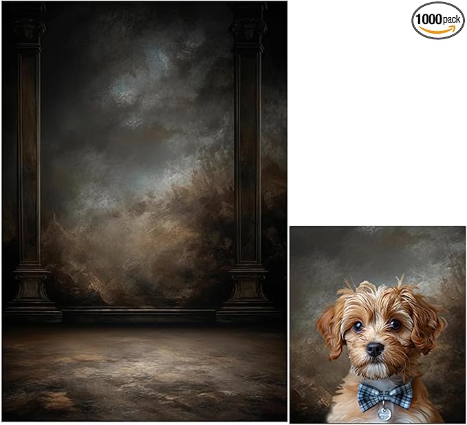 5x7ft Dark Vintage Photography Backdrops Portrait Photo Backdrop Wedding Bridal by HMTFOTO