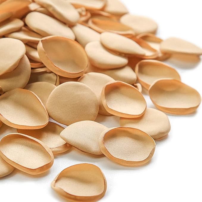 Floroom 300pcs Rose Petals Gold Faux Silk Flower Petals by Floroom