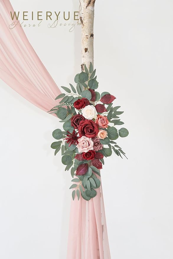 Artificial Wedding Arch Flowers Kit - Image 4