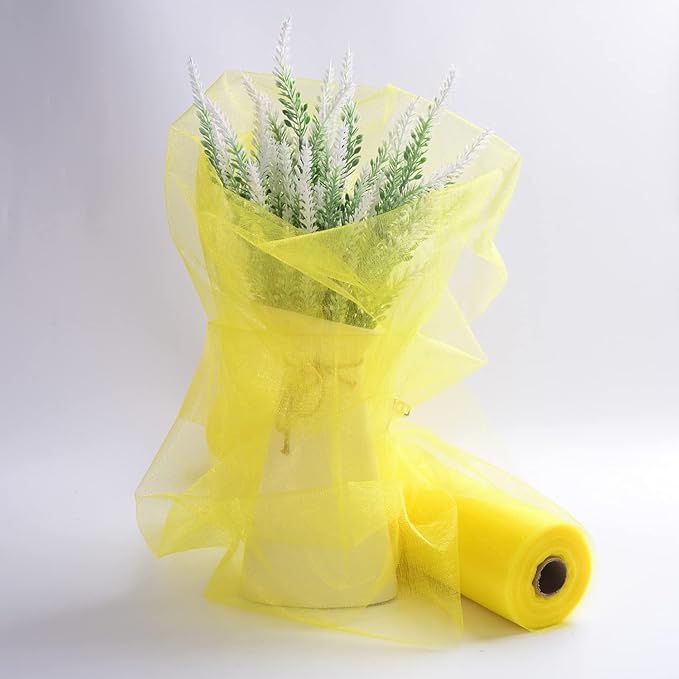 Crystal Organza Fabric Tulle - Image 4