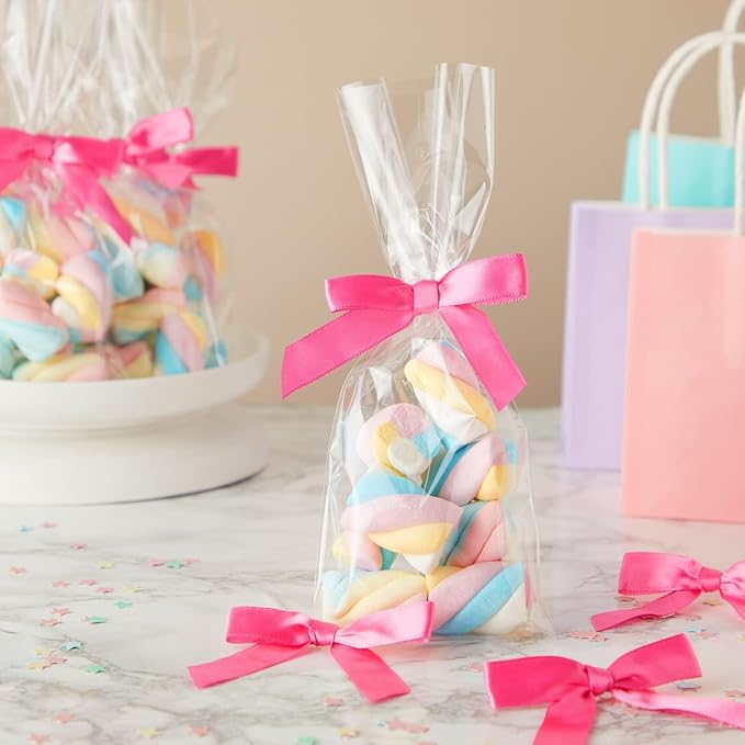 Juvale Pink Twist Tie Gift Bows - Image 2