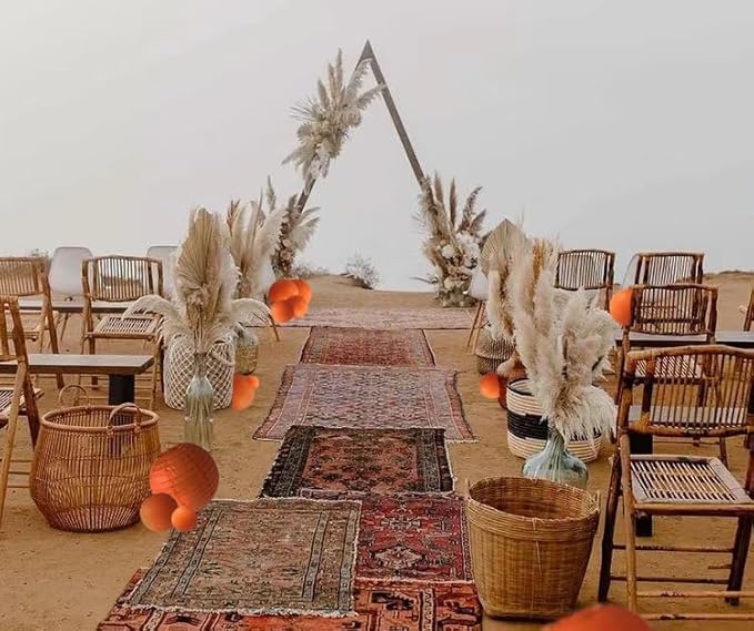 Orange Paper Lanterns Decorative 10pcs Party Hanging Decorations - Image 5