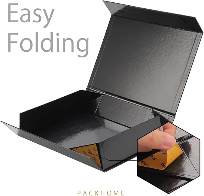 PACKHOME 6 Gift Boxes 11.5x8x2.5 Inches, Sturdy Shirt Boxes - Image 5