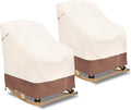 Okcool Patio Rocking Chair Cover 2-Pack, Rocking Chair Covers by Okcool