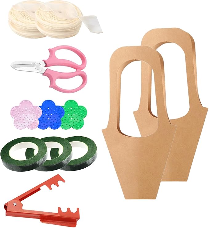 50Pcs 16.5" Kraft Paper Bouquet Bags - Image 8