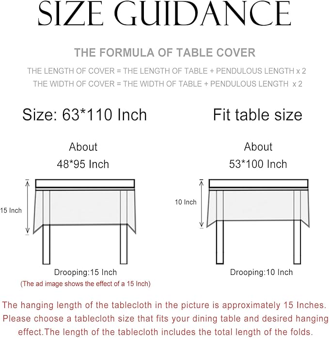 patdrea Designer Blue Tablecloth - Image 7