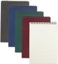 4 Pcs Top Bound Spiral Notebook, 8.3 inch x 5.8 inch, 60 Sheet, 7mm College by Aacehlh