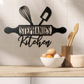 Metal Kitchen Sign by MXZLBY