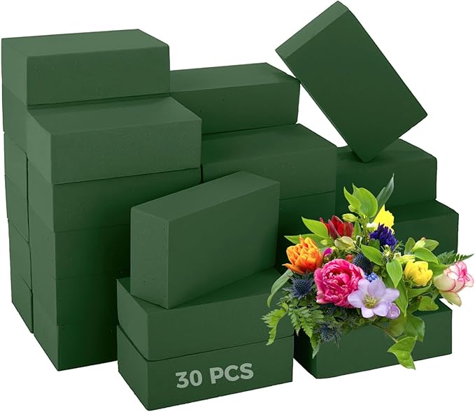 30 PCS Floral Foam Blocks, Wet and Dry Florist Foam - Image 6