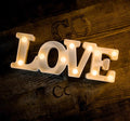 MUMUXI Marquee Light Up Letters | Battery Powered Light Up Love Letters | LED by MUMUXI