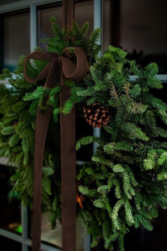 Brown Velvet Ribbon 1.5'' 25 Yards - Image 4