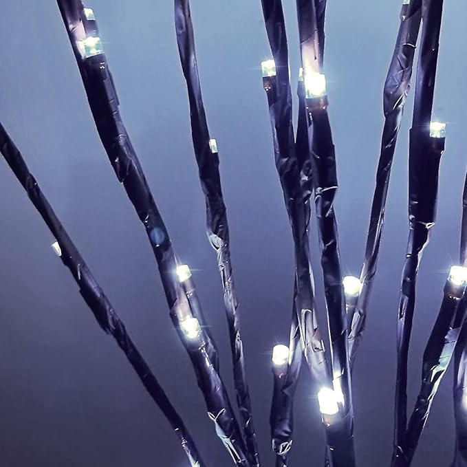 Led Branch Light Battery Operated Lighted Branches Vase Filler Willow Twig - Image 3