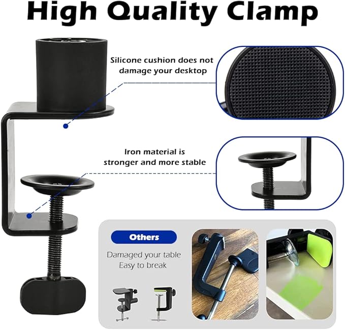 BOMGE Boom Arm Mic Stand - Image 6