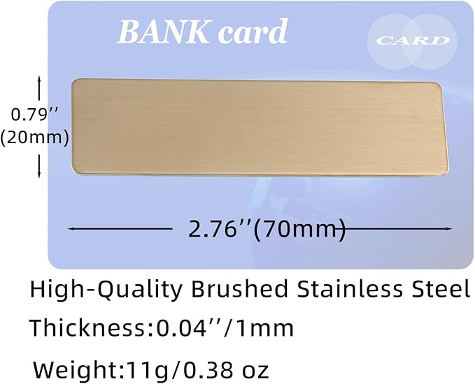 2pcs Stainless Steel Custom Name Tags - Image 5