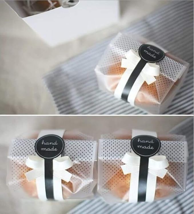 Palksky200pcs Translucent Plastic Bags/Bakery Bags - Image 5