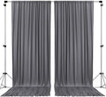 AK TRADING CO. 10 feet x 10 feet Charcoal IFR Polyester Backdrop Drapes by Fabrics%7CEventDecor%7CCrafts%7CUpholsteryFoam