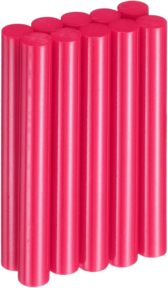 HARFINGTON 10pcs Hot Glue Sticks 0.43" Dia x 3.94" Long EVA Mini Hot Melt by HARFINGTON
