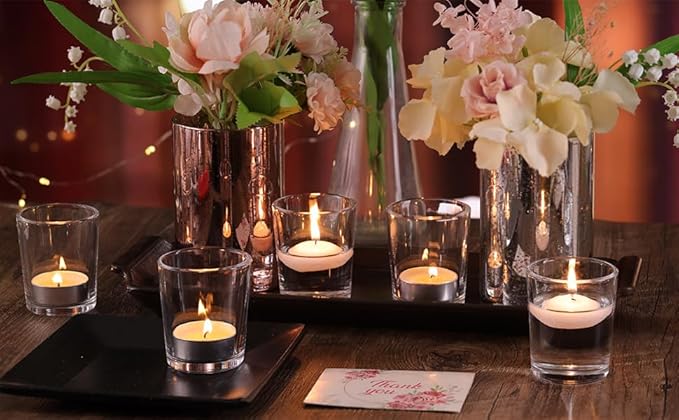 36Pcs Clear Tealight Candle Holder - Image 6